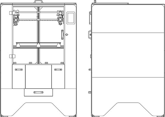 Pollen AM Pam Pro 3D printer large scale pellet printer FGF