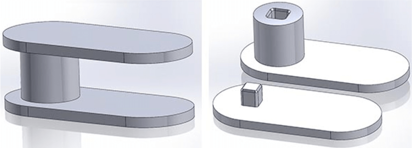 FGF Fused Granulate Modeling FGM Fused Granulate Modeling design to avoid support material 3D printing