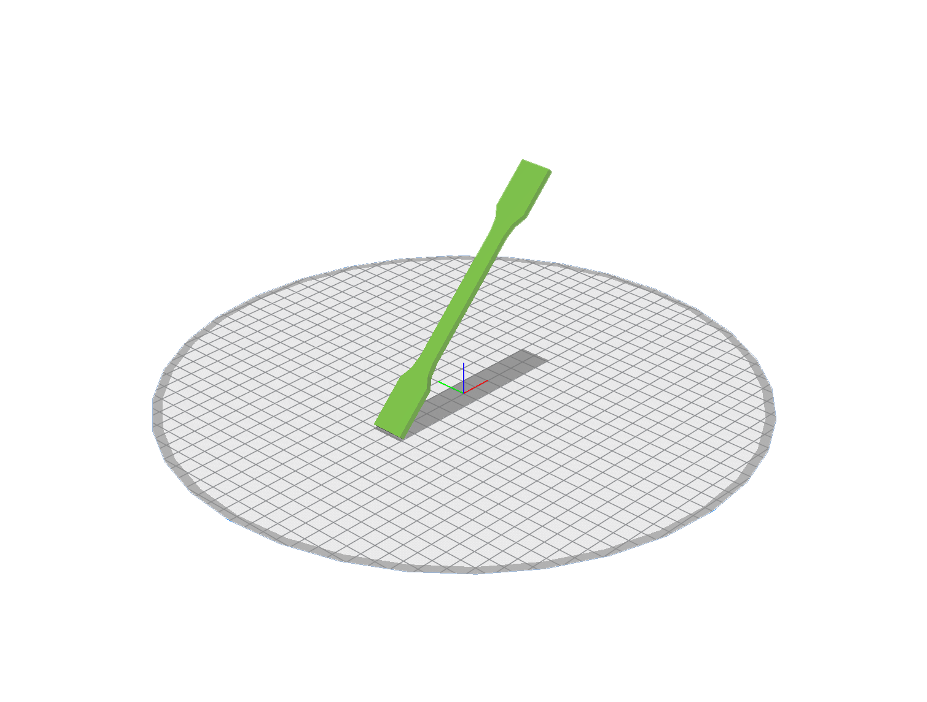 FGF Fused Granulate Modeling FGM Fused Granulate Modeling tensile specimen X direction