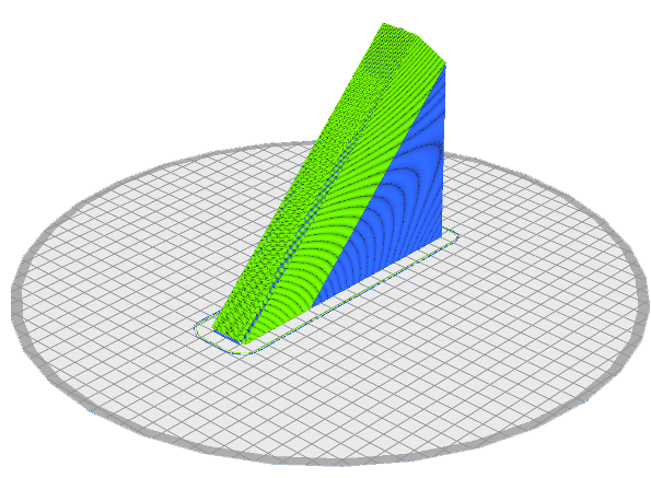 FGF Fused Granulate Modeling FGM Fused Granulate Modeling tensile specimen Z45 direction
