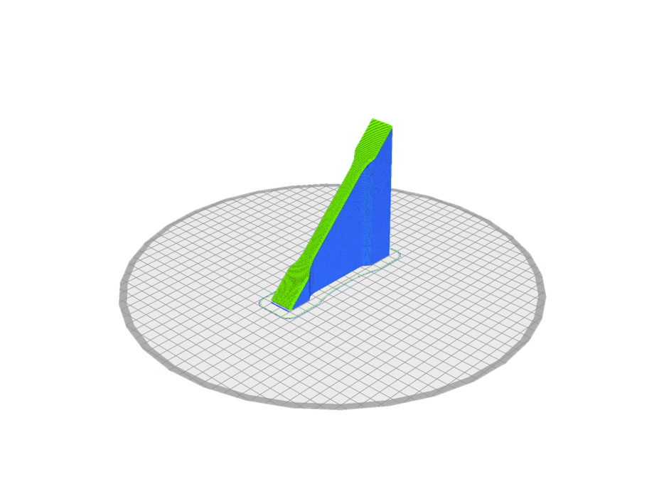 tensile specimen Z45 direction