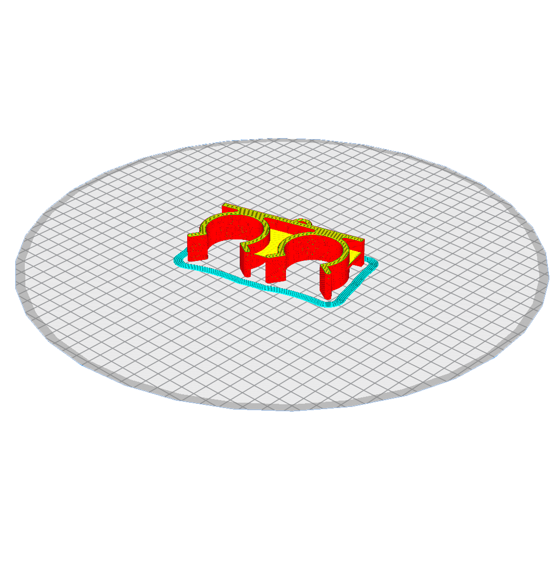 Présentation Pièces Impression 3D sans aide modèle design