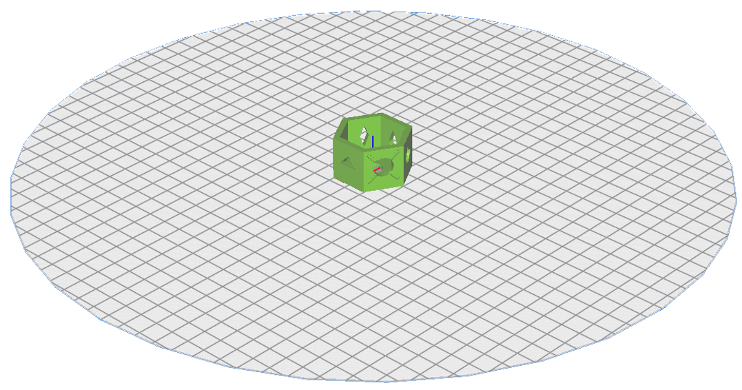 Holes testing part presentation