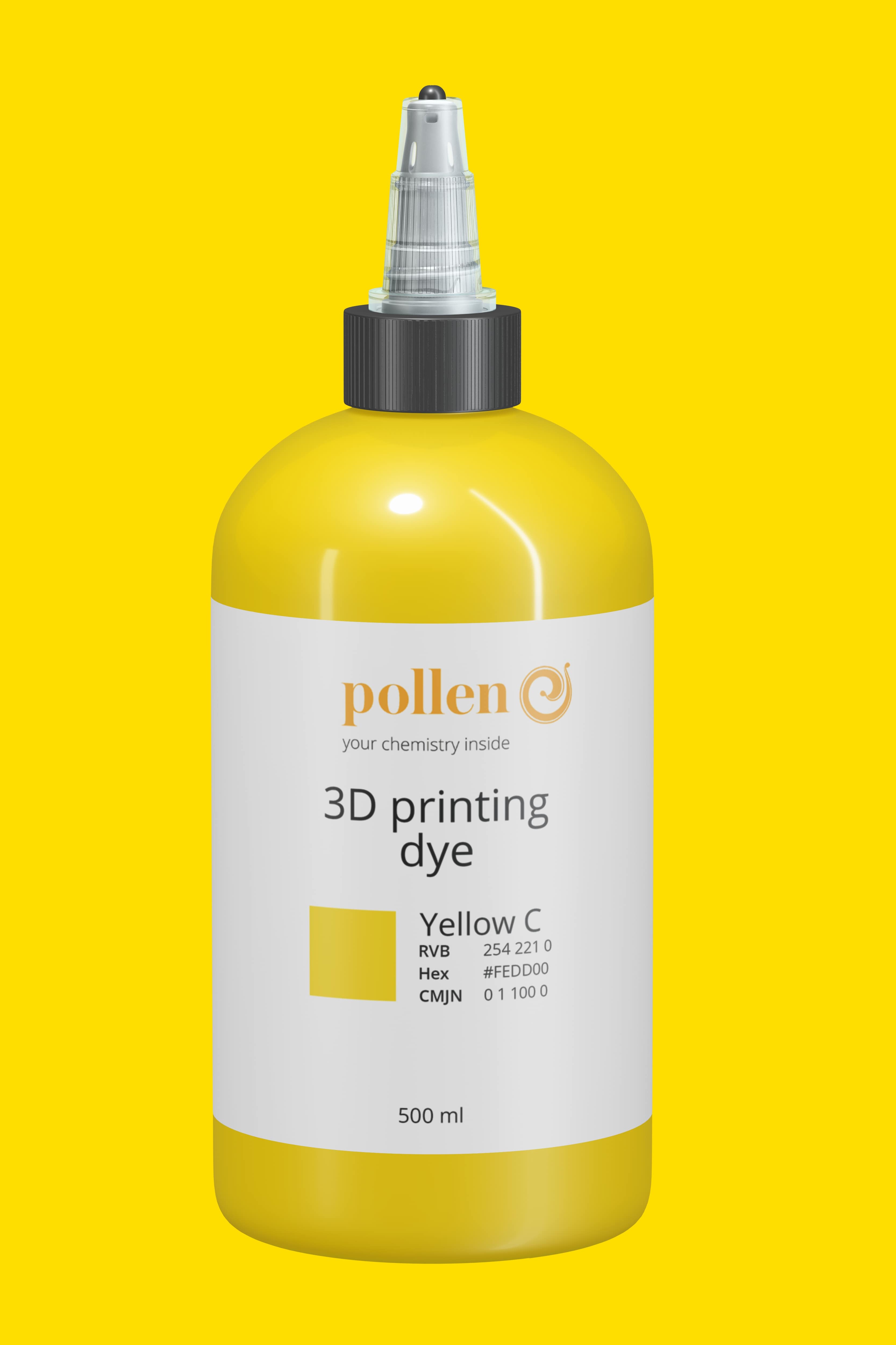 3D printing dye colorant teinture impression 3D industrial pellets