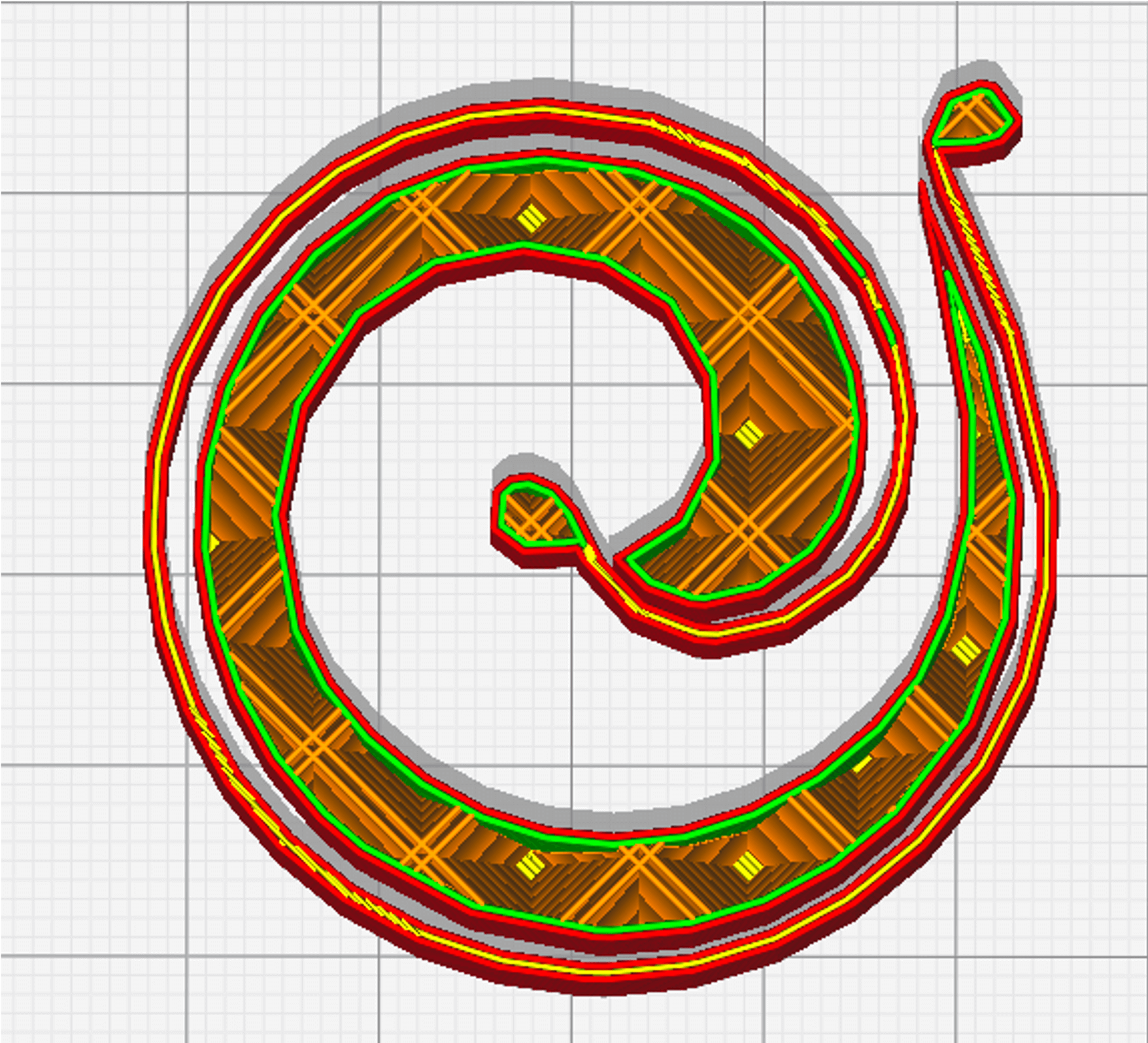 FGF Fused Granulate Modeling FGM Fused Granulate Modeling Pollen AM Octet Infill - Pellet extruder