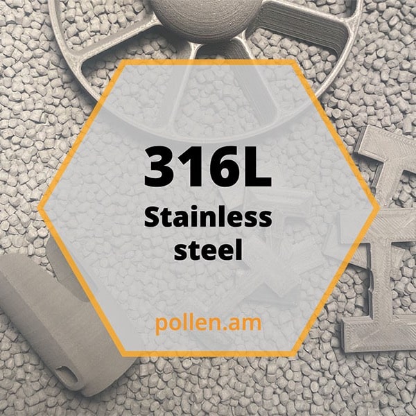Leraren dag Flash Sovjet Pollen AM | Stainless steel - 316L