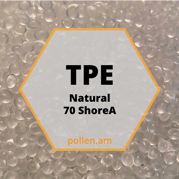 Matériau Impression 3D TPE 70 shore A ouvert aux matériaux Granulés industriels Extrusion directe