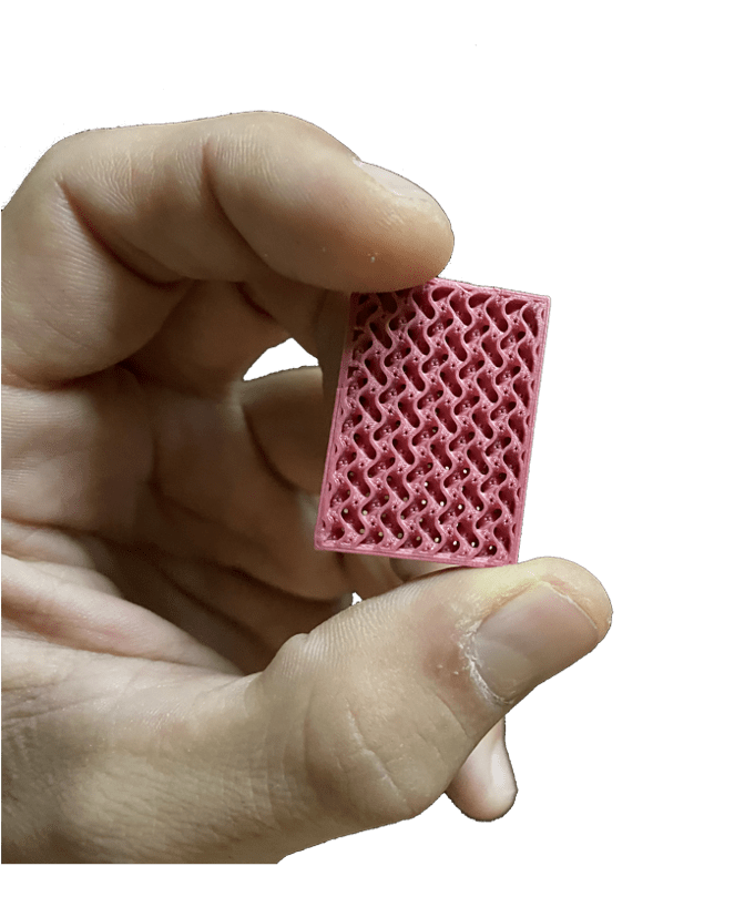 3D-печать керамической детали из оксида алюминия с использованием керамического сырья для литья под давлением MIM PIM CIM