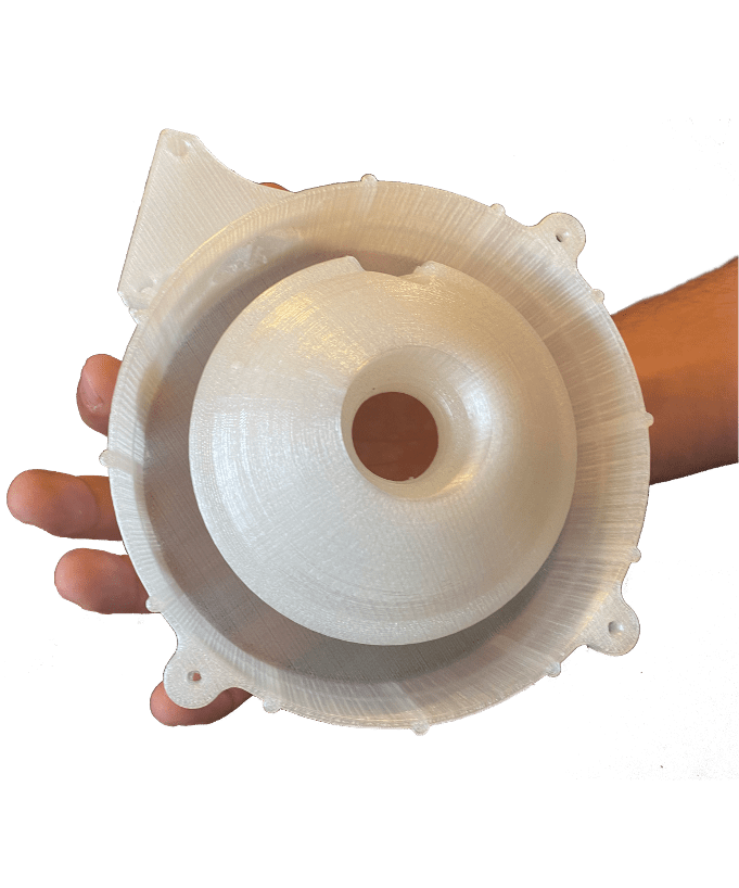 FGF Fused Granulate Modeling FGM Fused Granulate Modeling 3D printed PP part