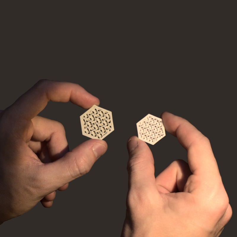 FGF Fused Granulate Febrication FGM Fused Granulate Modeling gyroïdes en acier inoxydable Pollen AM mim métal cim céramique technique impression 3D imprimante 3D industrielle granulés extrusion petite série moyenne série acier inoxydable granulés thermoplastiques ouvert aux matériaux multi-matériaux