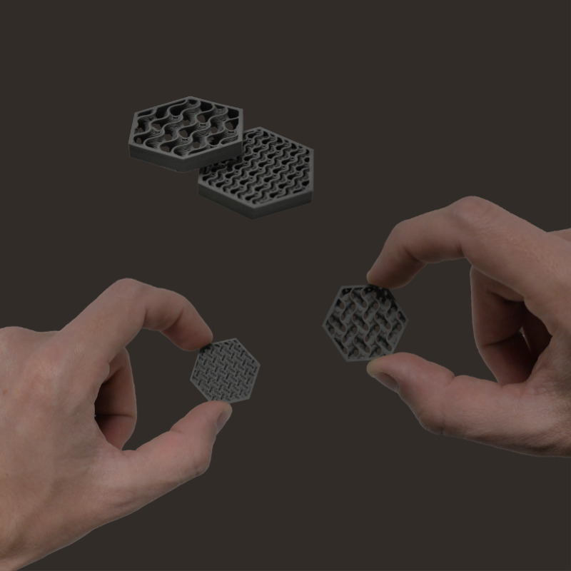 FGF Fused Granulate Febrication FGM Fused Granulate Modeling acier inoxydable Gyroïdes Pollen AM mim métal cim céramique technique impression 3D imprimante 3D industrielle granulés extrusion petite série moyenne série acier inoxydable granulés thermoplastiques ouvert aux matériaux multi-matériaux