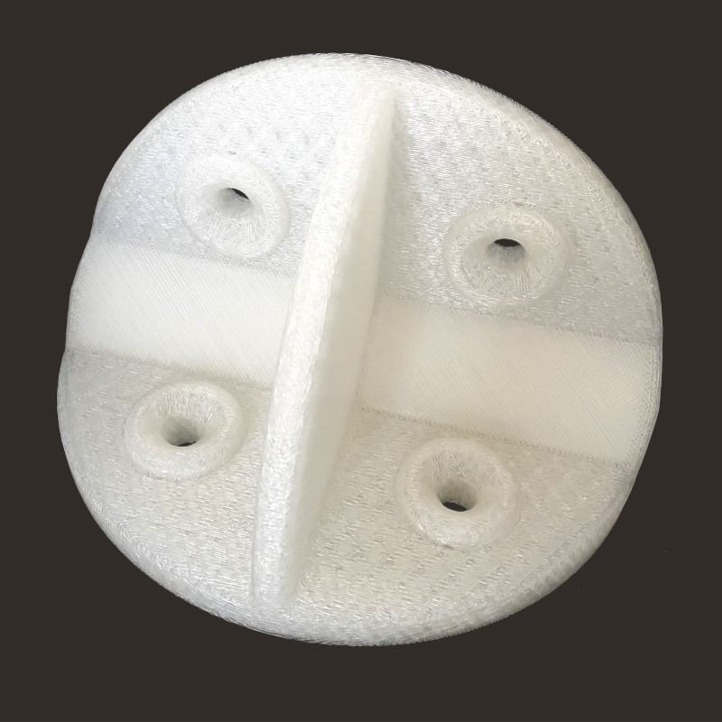 Pollen AM big nozzle PLA bio degradable material 3D printing 3D printer industrial pellets granules extrusion