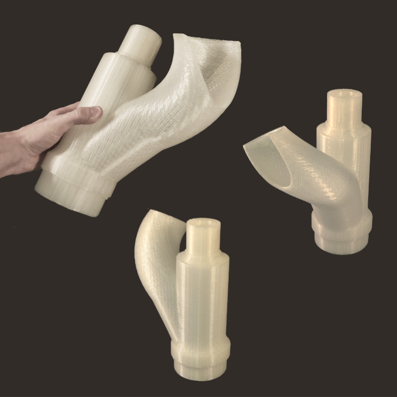 FGF Fused Granulate Fabrication FGM Fused Granulate Modeling torture test PLA Benchy Pollen AM mim metal cim ceramic technical 3D printing 3D printer industrial pellets granules extrusion small series medium series stainless steel thermoplastic granules open to materials multi-material
