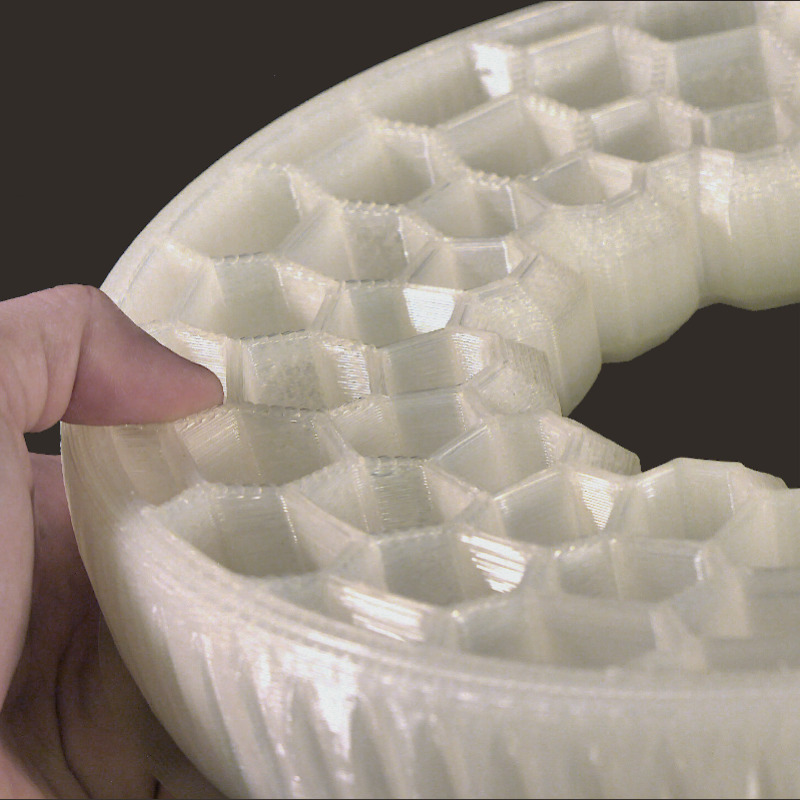 FGF Fused Granulate Fabrication FGM Fused Granulate Modeling TPE Profile bumper Pollen AM mim metal cim ceramic technical 3D printing 3D printer industrial pellets granules extrusion small series medium series stainless steel thermoplastic granules open to materials multi-material