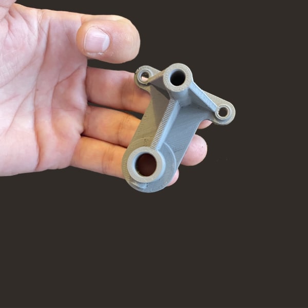 FGF Fused Granulate Fabrication FGM Fused Granulate Modeling Pollen AM bracket MIM metal stainless steel 316L 3D printing 3D printer industrial pellets granules extrusion ceramic technical