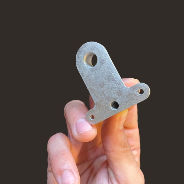 FGF Fused Granulate Fabrication FGM Fused Granulate Modeling Pollen AM bracket MIM metal stainless steel 316L 3D printing 3D printer industrial pellets granules extrusion ceramic technical