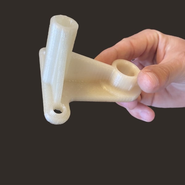 FGF Fused Granulate Fabrication FGM Fused Granulate Modeling Pesu bracket Pollen AM mim metal cim ceramic technical 3D printing 3D printer industrial pellets granules extrusion small series medium series stainless steel thermoplastic granules open to materials multi-material