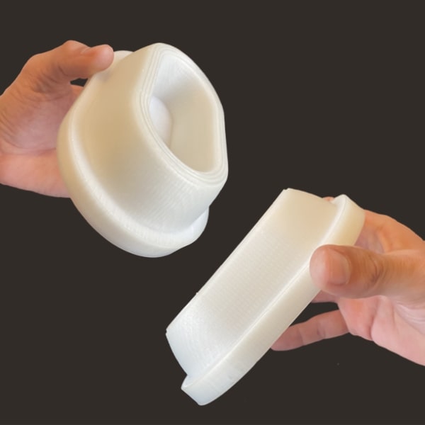 Car light sealing Pollen AM mim metal cim ceramic technical 3D printing 3D printer industrial pellets granules extrusion small series medium series stainless steel thermoplastic granules open to materials multi-material