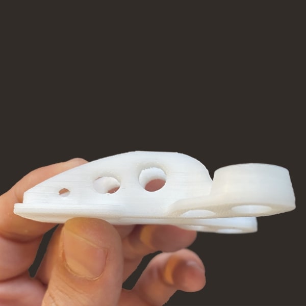FGF Fused Granulate Fabrication FGM Fused Granulate Modeling hips ski attachment Pollen AM mim metal cim ceramic technical 3D printing 3D printer industrial pellets granules extrusion small series medium series stainless steel thermoplastic granules open to materials multi-material