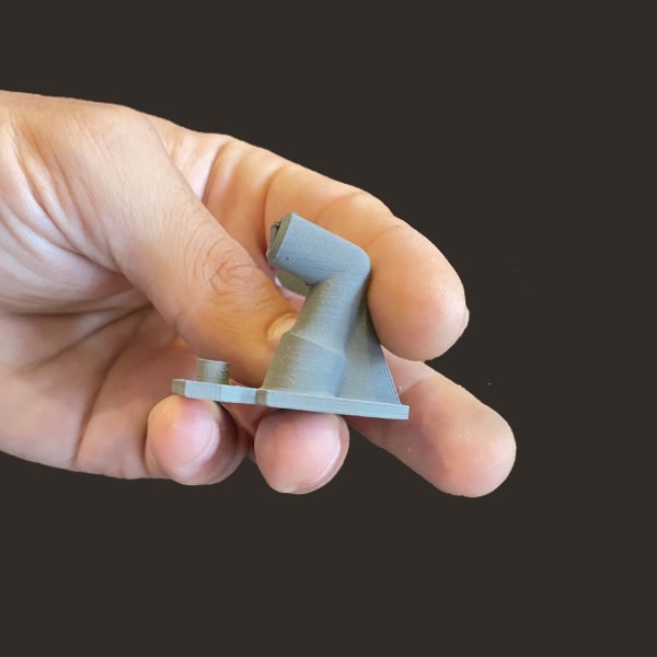 FGF Fused Granulate Fabrication FGM Fused Granulate Modeling stainless steel hose clamp Pollen AM  mim metal cim ceramic technical 3D printing 3D printer industrial pellets granules extrusion small series medium series stainless steel thermoplastic granules open to materials multi-material
