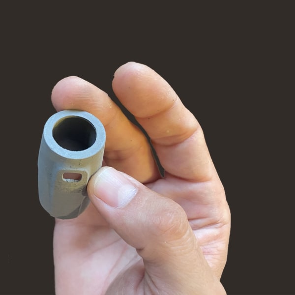 FGF Fused Granulate Fabrication FGM Fused Granulate Modeling stainless steel hose clamp Pollen AM  mim metal cim ceramic technical 3D printing 3D printer industrial pellets granules extrusion small series medium series stainless steel thermoplastic granules open to materials multi-material