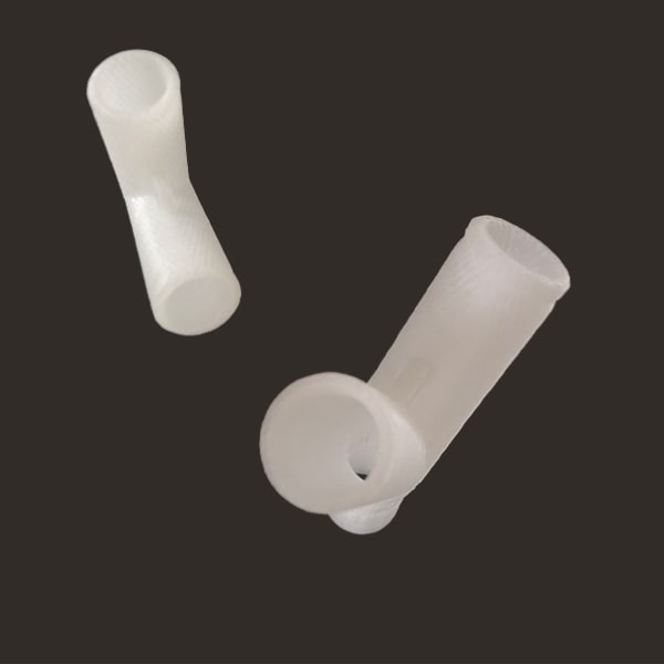 pp dual hose connection Pollen AM mim metal cim ceramic technical 3D printing 3D printer industrial pellets granules extrusion small series medium series stainless steel thermoplastic granules open to materials multi-material