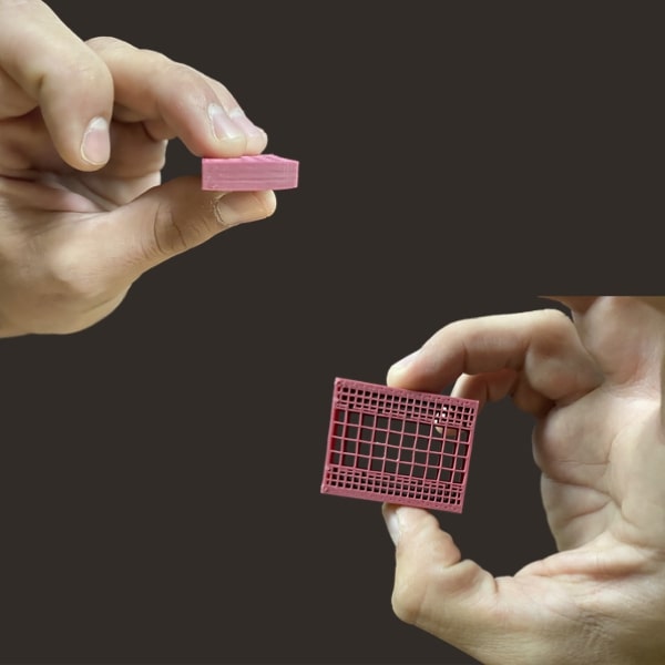 FGF Fused Granulate Febrication FGM Fused Granulate Modeling structure en treillis lattices céramique Pollen AM mim métal cim céramique technique impression 3D imprimante 3D granulés industriels extrusion petite série moyenne série acier inoxydable granulés thermoplastiques ouvert aux matériaux multi-matériaux