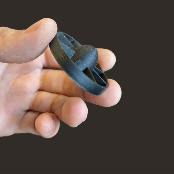 abs mini turbine Pollen AM mim metal cim ceramic technical 3D printing 3D printer industrial pellets granules extrusion small series medium series stainless steel thermoplastic granules open to materials multi-material