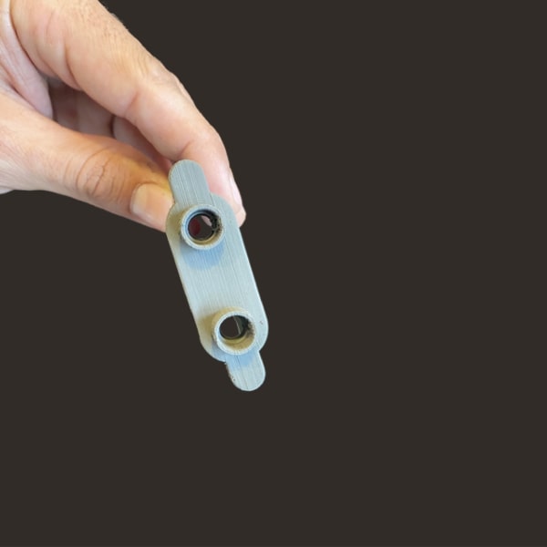 stainless steel sheth connector Pollen AM mim metal cim ceramic technical 3D printing 3D printer industrial pellets granules extrusion small series medium series stainless steel thermoplastic granules open to materials multi-material