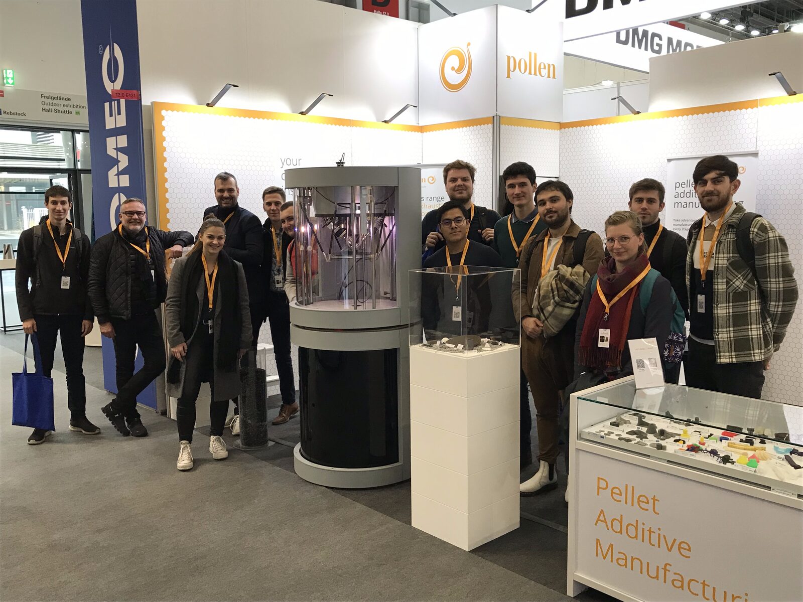FGF Fused Granulate Modeling FGM Fused Granulate Modeling The apprentices of INSA Strasbourg during Formnext 2022