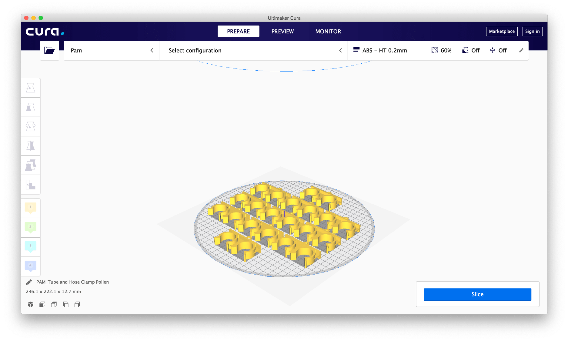 Petites et Moyennes séries de Production Impression 3D Matériaux Granulés Bonne Matière Faible Coût