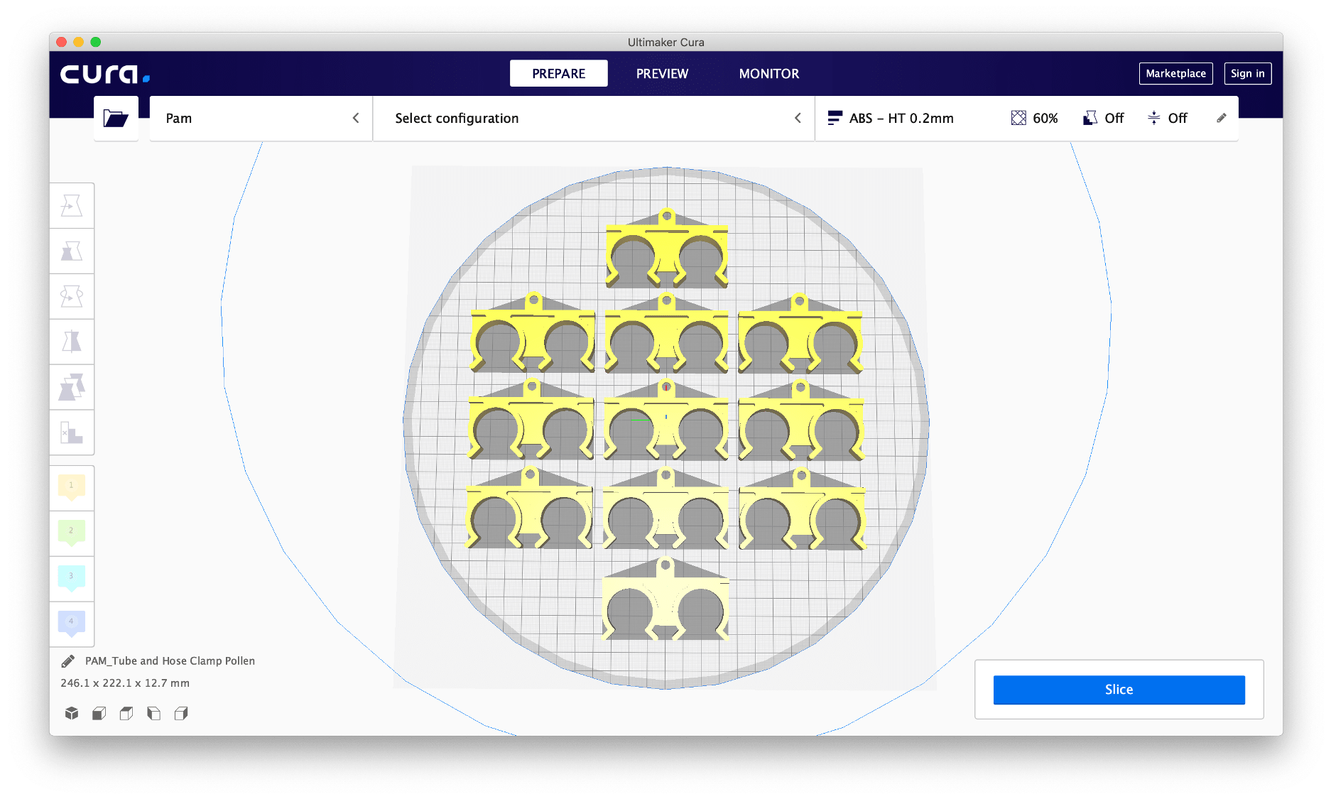 Petites et Moyennes séries de Production Impression 3D Matériaux Granulés Bonne Matière Faible Coût