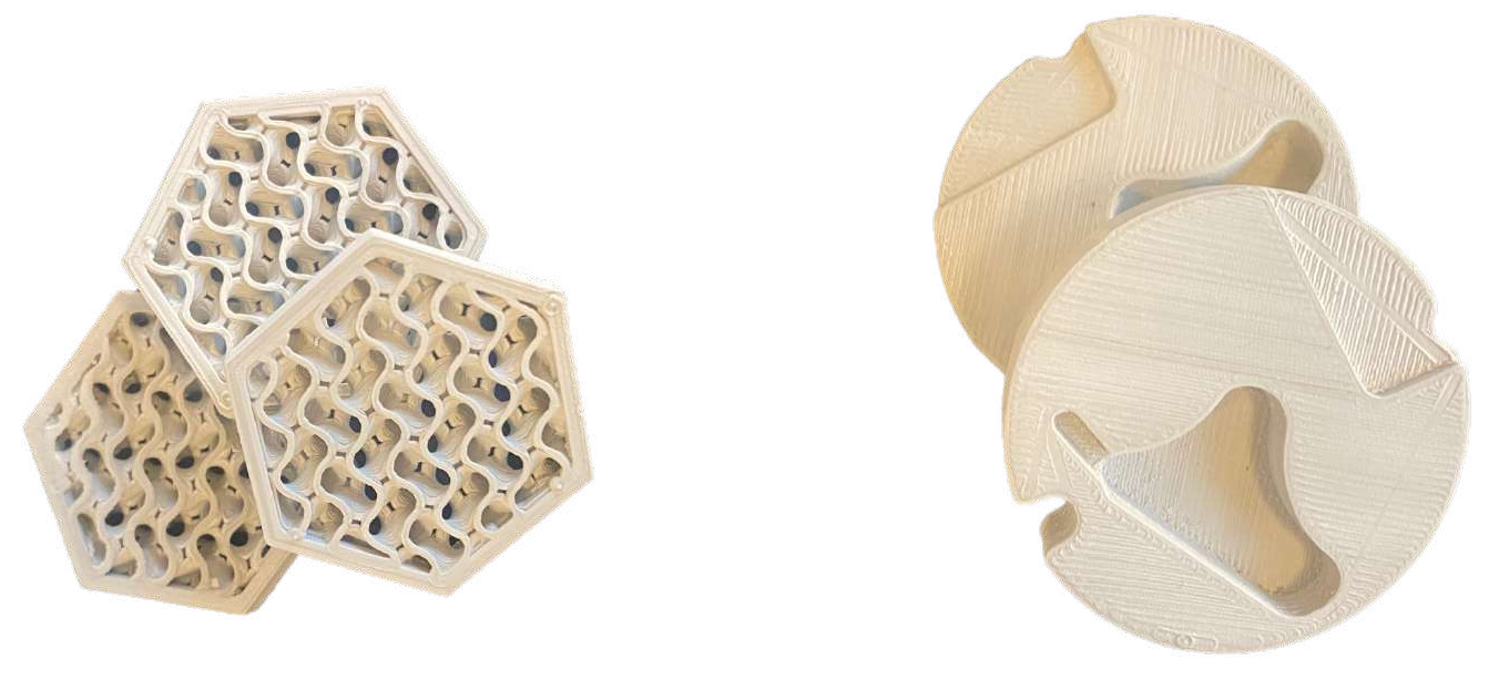 FGF Fused Granulate Modeling FGM Fused Granulate Modeling 3D printed technical ceramic using industrial ceramic feedtock low cost price comparison filament vs pellet injection molding moulding material