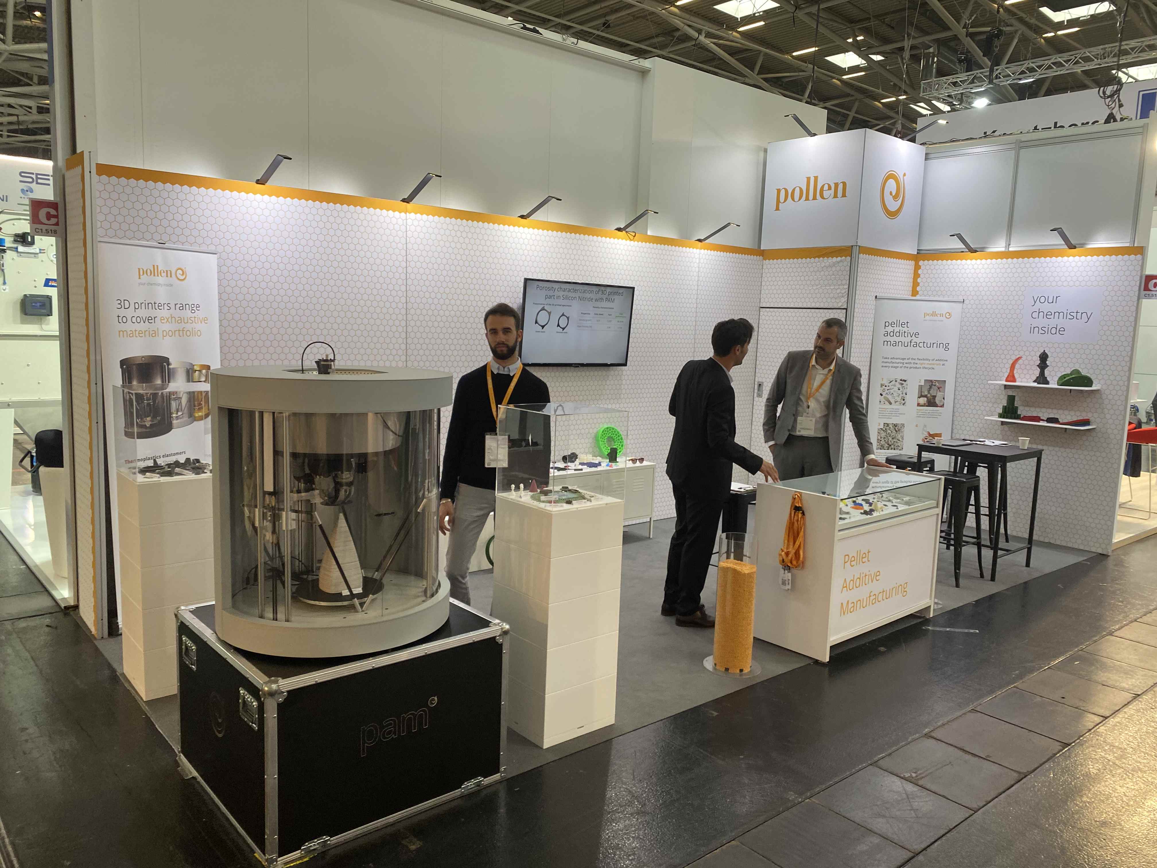 FGF Fused Granulate Modeling FGM Fused Granulate Modeling Pollen AM Ceramitec 2022