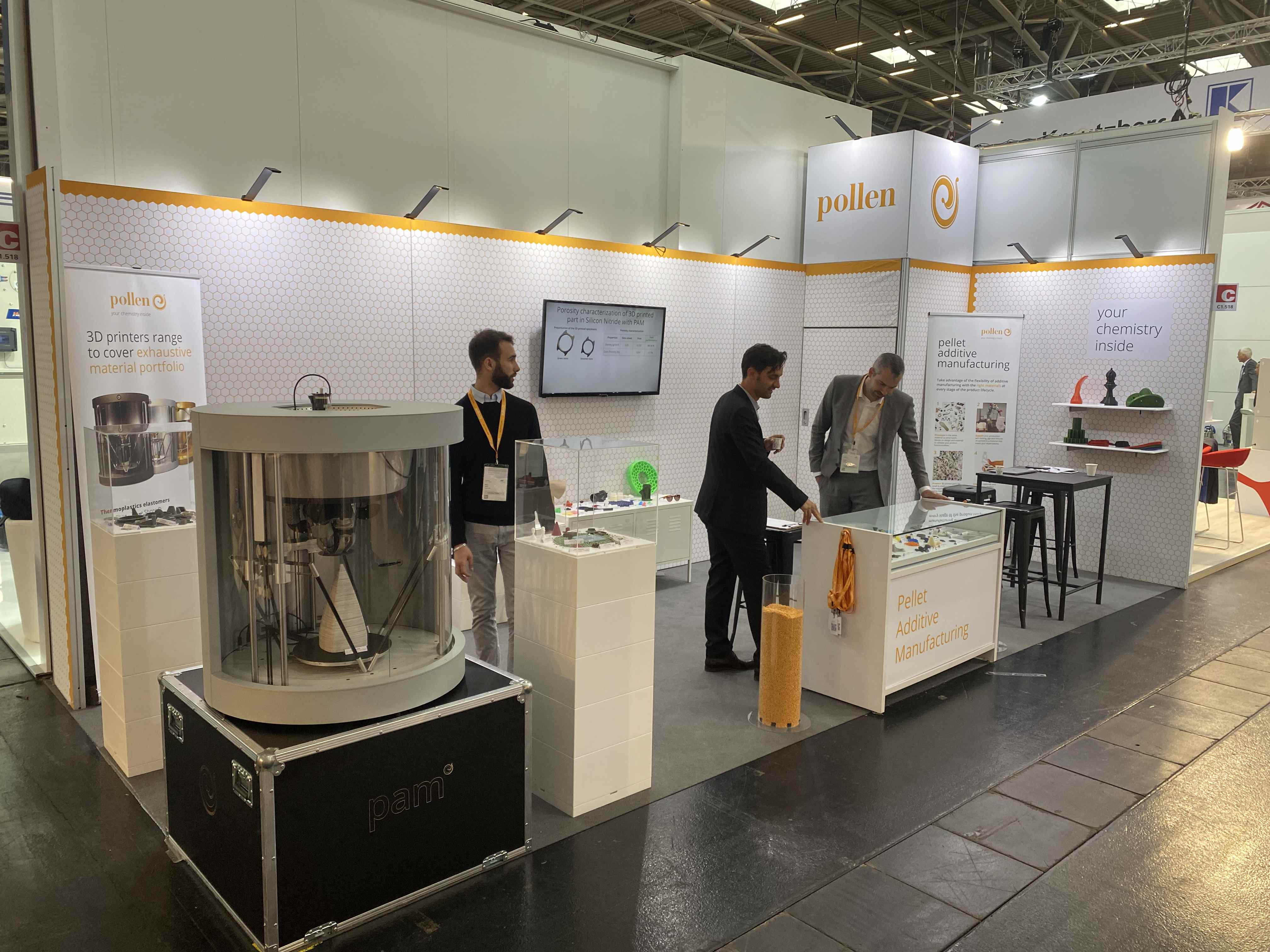 FGF Fused Granulate Modeling FGM Fused Granulate Modeling Pollen AM Ceramitec 2022